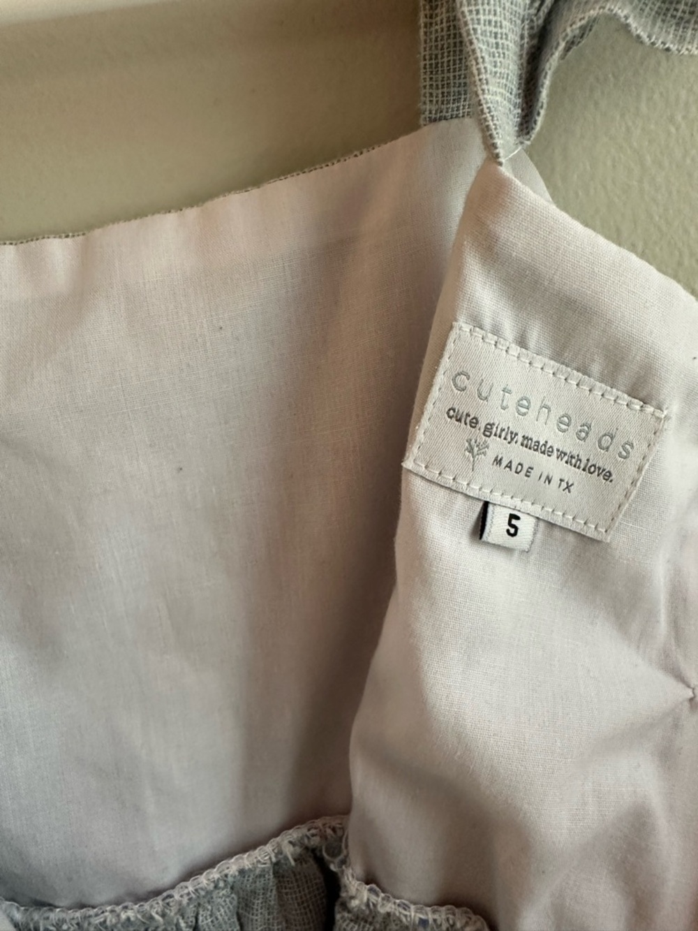 Cute Heads 100% linen dress - Picture 7 of 7